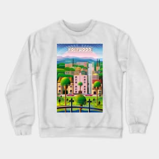 Hollywood Poster Crewneck Sweatshirt